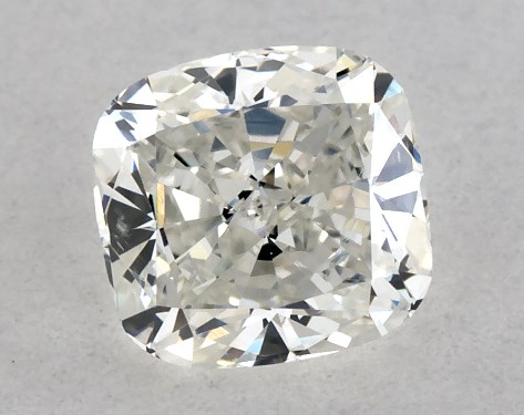 GIA 0.53 Carat H-VS2 Very Good Cut Cushion Modified Diamond